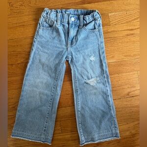 Girls Old Navy High Rise Wide Leg Jean Size 5